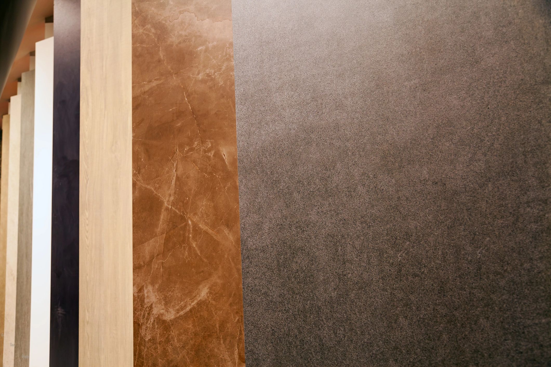 Material samples for ceramic and construction sourcing